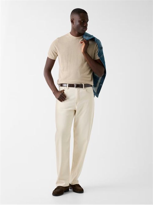 T-shirt con logo lavorato a maglia GUESS | M6GR03Z0556/G1CA